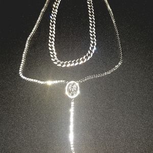 Men jesus piece 30 inch necklace